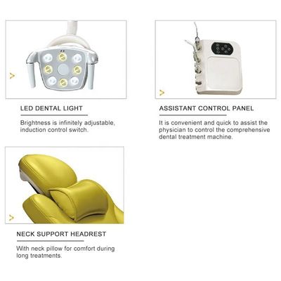 Lampe chirurgicale réglée par LED de chaise dentaire électrique sans ombre pour la clinique