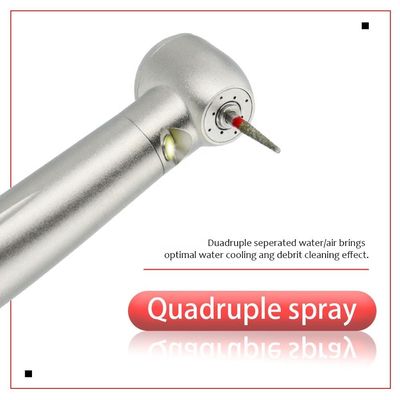 Turbine à air à jet quadruple pour pièce à main à grande vitesse à DEL