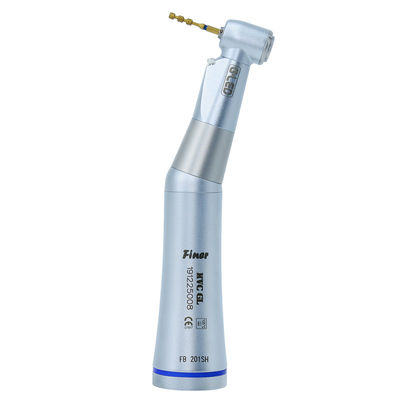 Contre le type bleu à basse vitesse dentaire connexion de la couleur E de Handpiece en métal d'angle