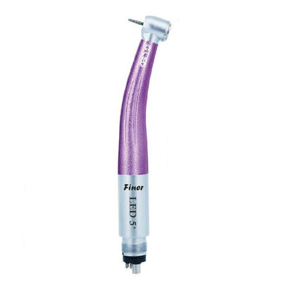 2 matériel à grande vitesse en métal de Handpiece de turbine à air de trou du trou 4 avec 5 LED