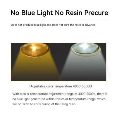 3500-5500K LED Chaise Dentaire Lumière Amovible Shadowless 8 Ampoules