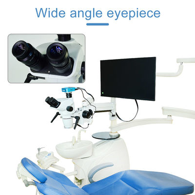 microscope 10X fonctionnant dentaire avec la sortie automatique de Manal One Button White Balance 60fps HDMI