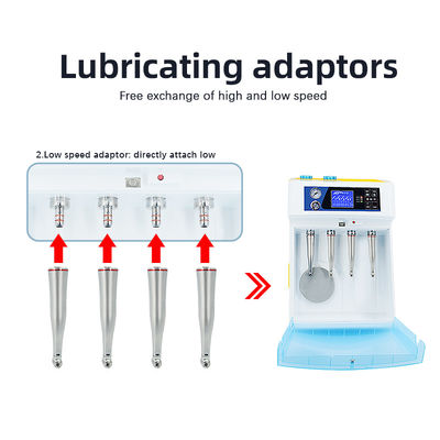 machine dentaire de lubrification de Handpiece d'écran de 50w HD nettoyant lubrifiant le système de machine