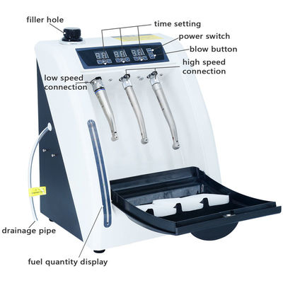 60L/Min Dental Handpiece Lubricator High ou Handpiece à vitesse réduite lubrifiant la machine