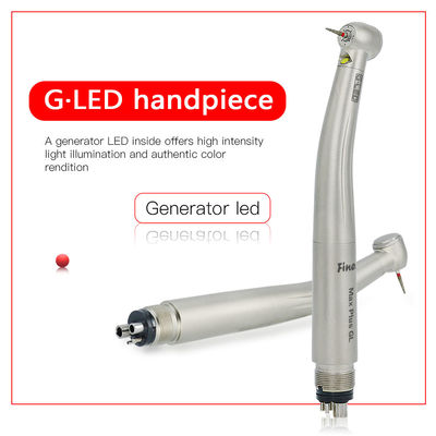 E - Grande vitesse dentaire dentaire de Handpiece de turbine à air de l'unité LED de Handpiece de générateur