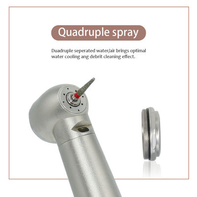 Unité dentaire de Handpiece actionnée par turbine avec la lumière du générateur LED