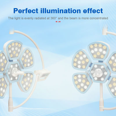 Souple réglable de lumière chirurgicale multi d'angle monté par plafond