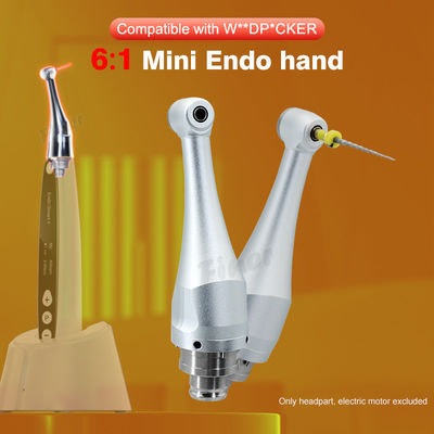 Tête de pièce à main endodontique dentaire 6/1, pour le traitement du canal radiculaire du moteur Endo, 4,0 n. cm