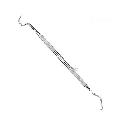 3 pièces en acier inoxydable Instruments dentaires orthodontiques Miroir de bouche Outils dentaires