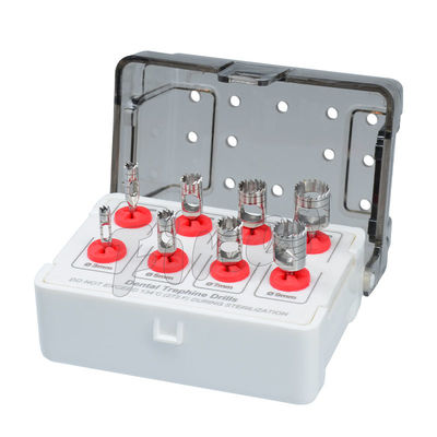 Kit de forage pour implants dentaires pour os