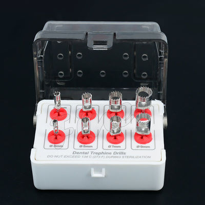 Kit de forage pour implants dentaires pour os