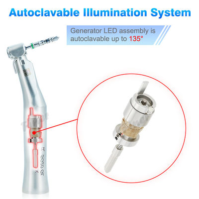 Réduction du contre-angle E-générateur LED 20/1 Implantation dentaire