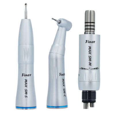 Dentistique Spray d'eau intérieure à basse vitesse Kit de pièce à main Contra Angle Droite Moteur à air de pièce à main
