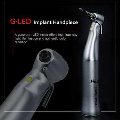 Générateur de style autrichien LED Implant Handpiece Dental 20:1 Contra Angle