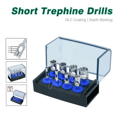 Ensemble de forage d'implants dentaires