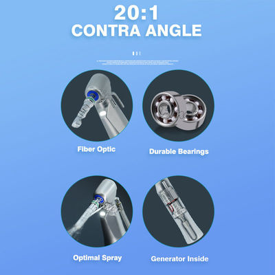 Pièce à main d'implant en fibre optique dentaire Pièce à main d'implant dentaire pour chirurgie d'implant dentaire