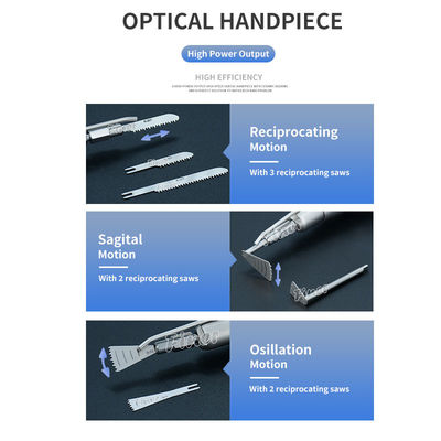 Pièce à main de scie dentaire Pièce à main de chirurgie dentaire à basse vitesse Pièce à main d'implant dentaire Pièce à main de chirurgie