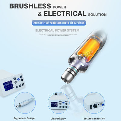 Moteur électrique dentaire sans brosse électrique dentaire avec micro-moteur clinique à pulvérisation interne