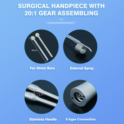 20 degrés Dentist Straight Handpiece Unité d'implant dentaire chirurgie de la mainpiece