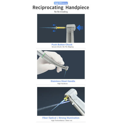 Traitement endodontique à la fibre optique