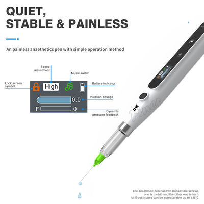 Plume électrique anesthésique Injecteur anesthésique indolore Équipement d' anesthésie dentaire