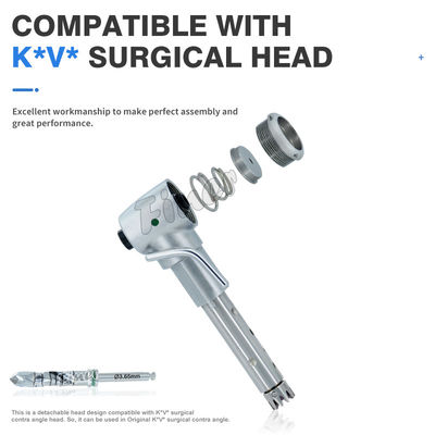 31 Rapport de vitesse Tête détachable pour appareil chirurgical K*V